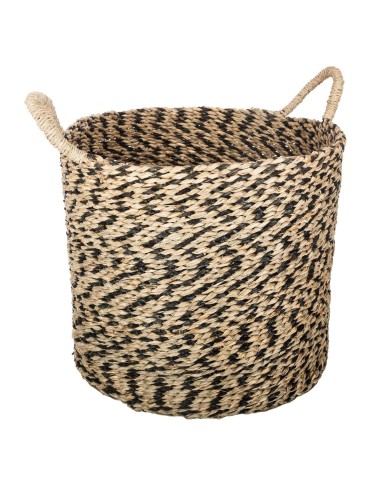 panier tresse etnik rond gm