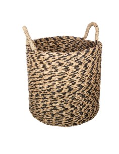 panier tresse etnik rond mm