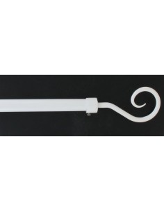 86058100102-kit ext 100-190 cm d19 embout crosse -blanc laque