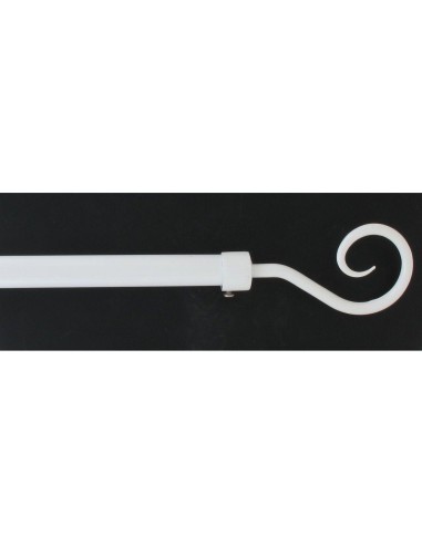86058100102-kit ext 100-190 cm d19 embout crosse -blanc laque