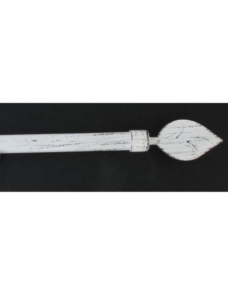 86070100104-kit ext 100-190 cm d19 embout feuille - blanc/noir