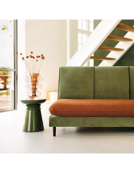 204313a - vase double vert matali h36