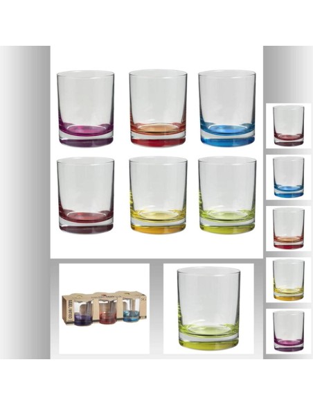 154511 - gob bas x6 colori'eau 30cl