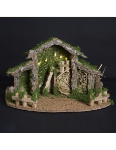 cuirlande de noel led vide 5 led h22,5cm