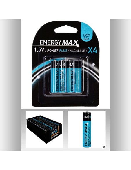 117408 - piles power plus lr03 x4 dis