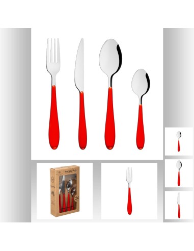 menagere 24p happy pop rouge