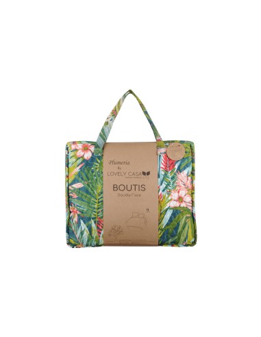 p5b118001 - plumeria boutis 260x240+2taies multicolore