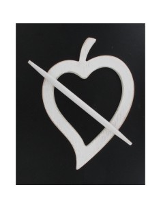 235801 - embrasse bois fjord gm - blanc