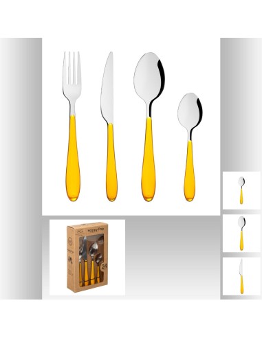 menagere 24p happy pop jaune