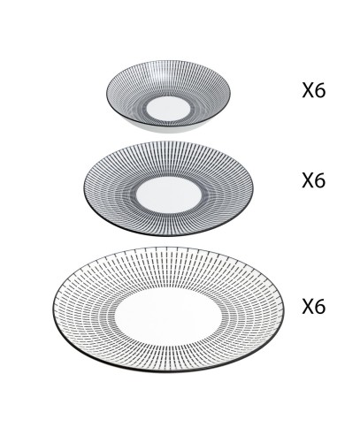 154672 - service 18p lunis noir