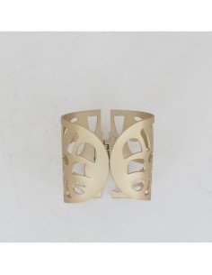 24010980-embrasse metal manchette renaissance - or mat