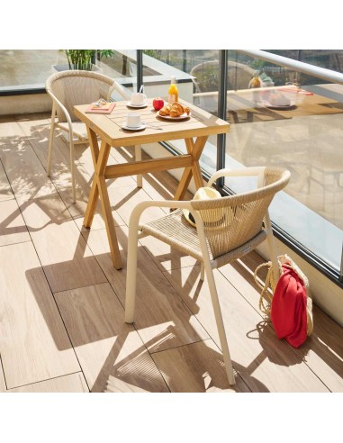 205102 - table xenia fixe car 2p acacia