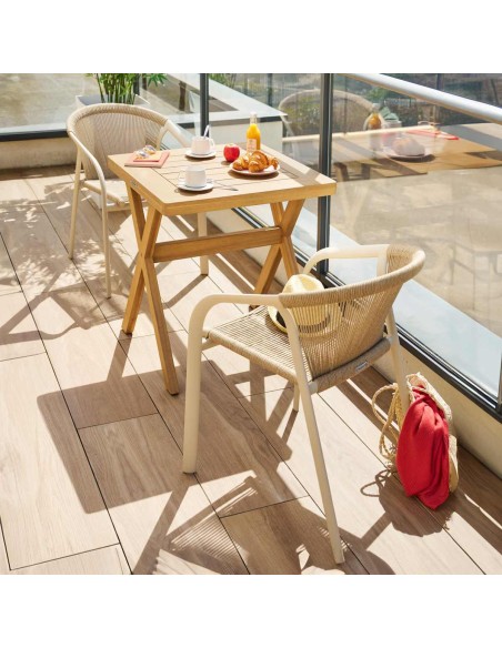 205102 - table xenia fixe car 2p acacia