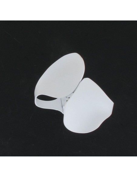 24011108-embrasse metal manchette purity - blanc mat