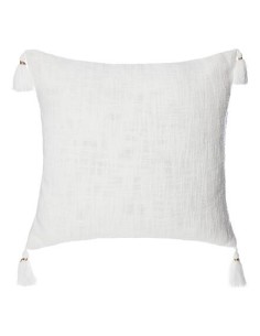 156175z - housse cous slub blc 40x40