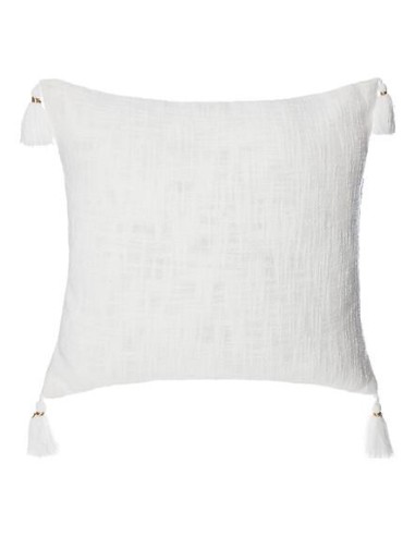 156175z - housse cous slub blc 40x40