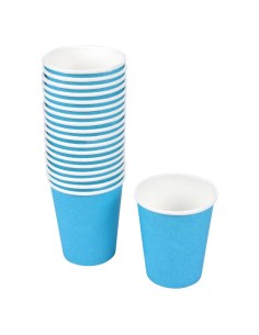 6goj054br-set de 20 gobelets vitamine en carton 23cl bleu