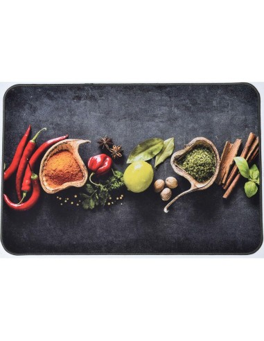 tapis imp 40x60cm polyester - epices