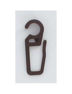 59072890 - agrafe plastique x 10 d28 - marron