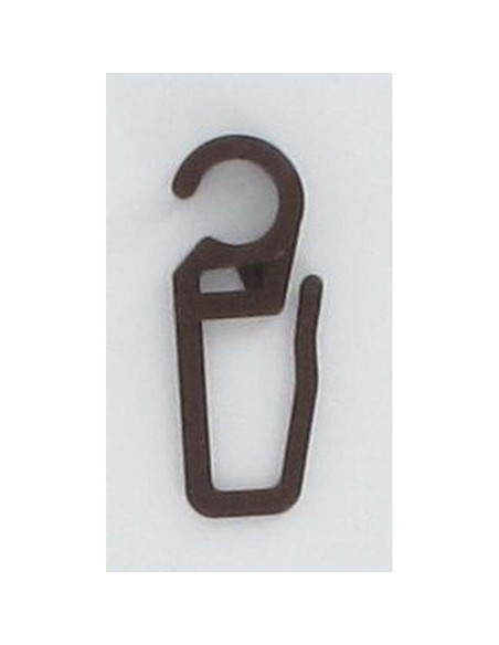 59072890 - agrafe plastique x 10 d28 - marron
