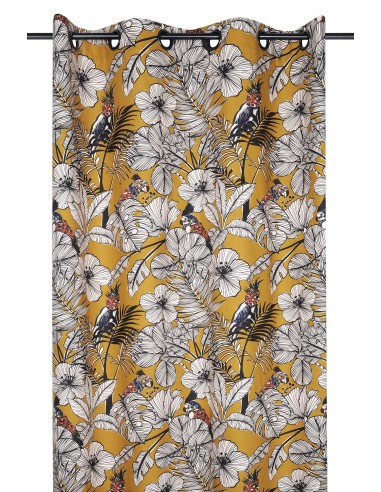 r6a882001-guatemala rideau 135x250cm moutarde