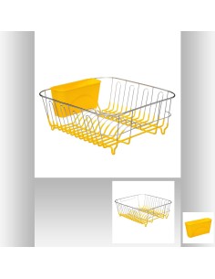 egouttoir 1niv met+pvc jaun rc L. 37 x P. 33 x H. 13,5 cm