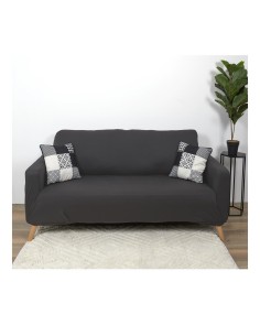 housse extensible canape deux places gris
