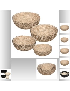 173501 - coupelle jute safari ass x4