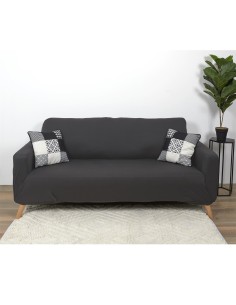 housse extensible canape trois places gris