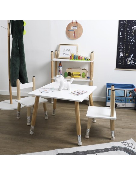 hd6740 - table et 2 chaises crayon m1