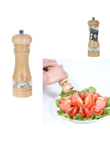 moulin a poivre et sel en bois m18