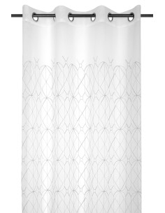 r6b098001vl-stripes voilage 140x260 gris