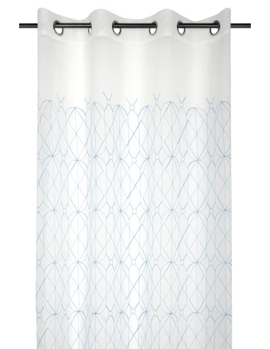 r6b098004vl-stripes voilage 140x260 canard