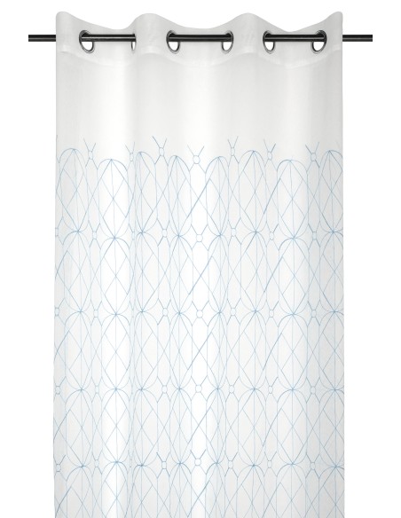 r6b098004vl-stripes voilage 140x260 canard