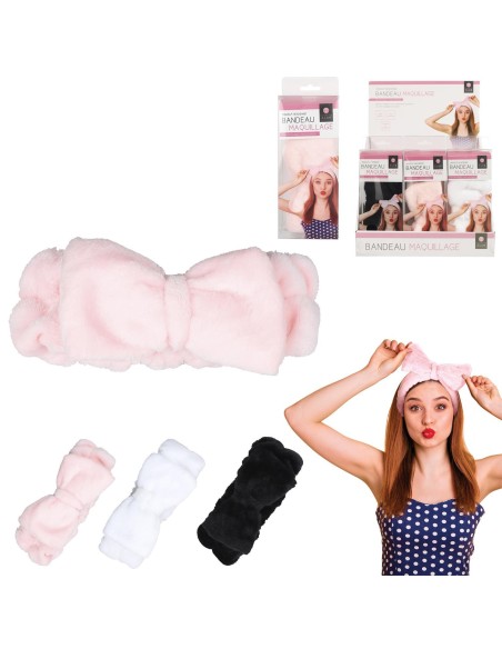 sc29296 - bandeau noeud cheveux m24