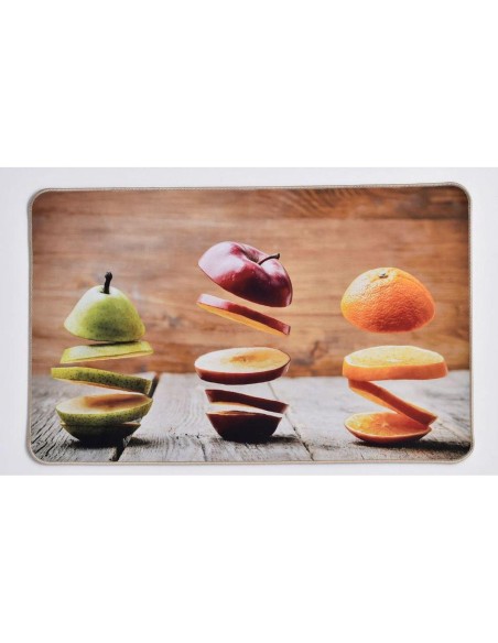 tapis imp 50x80cm polyester - tutti frutti