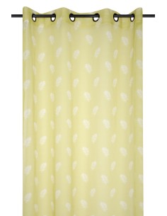 r6b118003vl-plumeria voile 135x260 citron