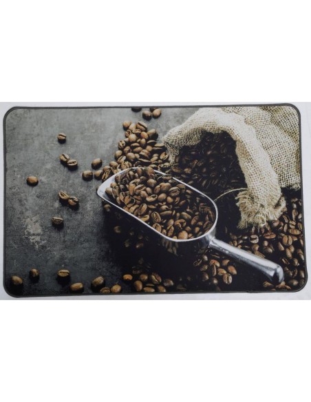 tapis imp 50x80cm polyester - coffee time