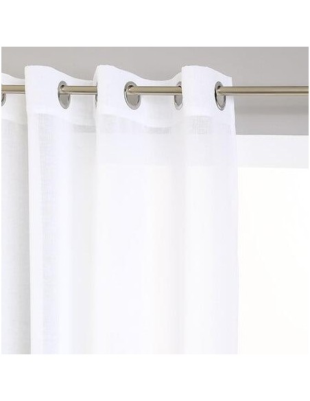 120943z - voilage etamine blanc 140x240