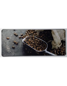 tapis imp 50x120cm polyester - coffee time