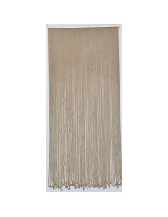 5530161 - rideau de porte coton/polyester ficelle tressee 90x200cm - jute