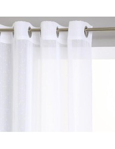 120944z - voilage rayure blanc 140x240