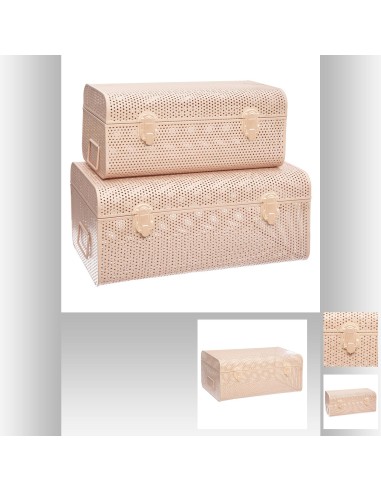 cantine met perforee rose pm