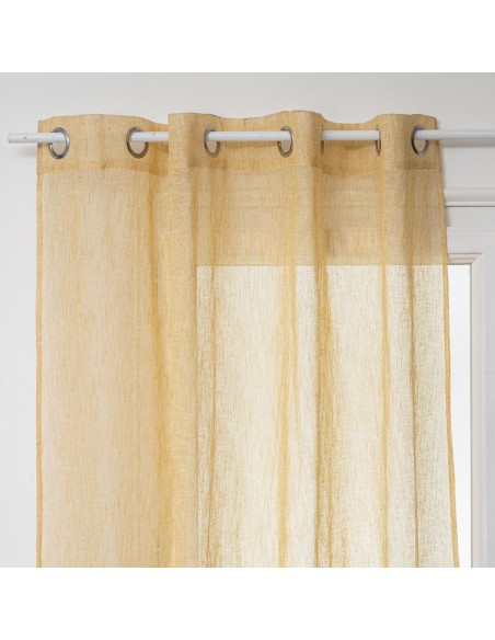 131691r - voilage fred ocre 140x240