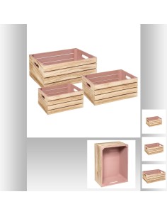 178733c-caisse cagette house rose m