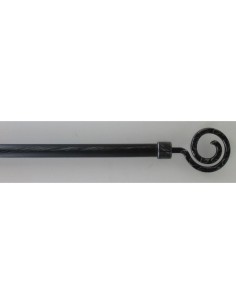 78880b12095 - kit ext 120-210 cm d19 embout studio - noir laque