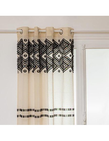 194327d - voilage sama etnik lin 140x240